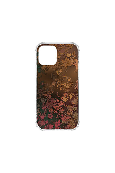 bestcase Carcasă spate antișoc pentru Apple iPhone 12, Golden Feathers, AS 1152