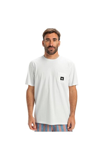 Quiksilver SALT WATER POCKET SS TEE Erkek Tişört EQYZT08035-QK.WBK0 Beyaz-XXL