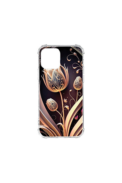 bestcase Carcasă spate antișoc pentru Apple iPhone 12 Mini, Golden Tulip, AS ...