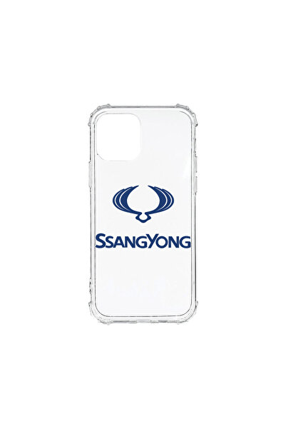 bestcase Carcasă spate antișoc pentru Apple iPhone 11, logo SsangYong, AS 1717
