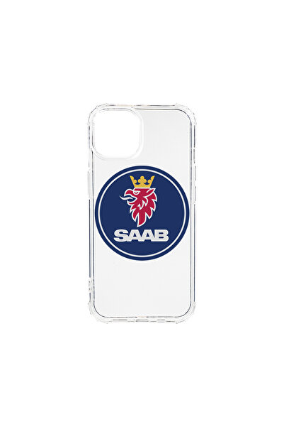 bestcase Carcasă spate antișoc pentru Apple iPhone 13 Mini, logo SAAB, AS 1766