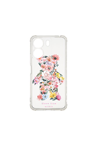 bestcase Carcasă spate antișoc pentru Xiaomi Redmi 13C, Teddy Bear Bloom From...