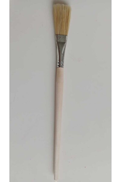 Cenova Art YALDIZ/PORSELEN/SERAMİK FIRÇASI KALIN SARI