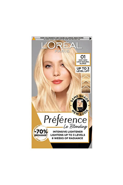 L'oreal Vopsea de par permanenta cu amoniac Paris Preference Le Blonding 01 B...