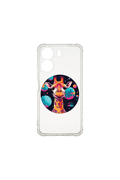 bestcase Αντικραδασμική θήκη πίσω για Xiaomi Redmi 13C, Dream Colors Giraffe,...