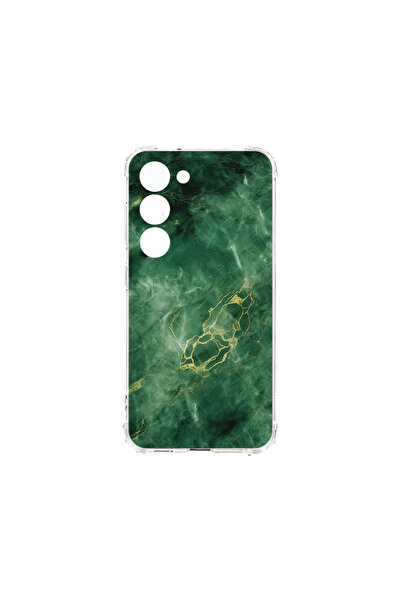 bestcase Carcasă spate antișoc pentru Samsung Galaxy S23 Plus, marmură verde,...