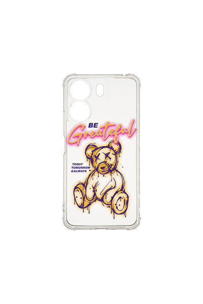 bestcase Carcasă spate antișoc pentru Xiaomi Redmi 13C, Teddy Bear - Be Grate...