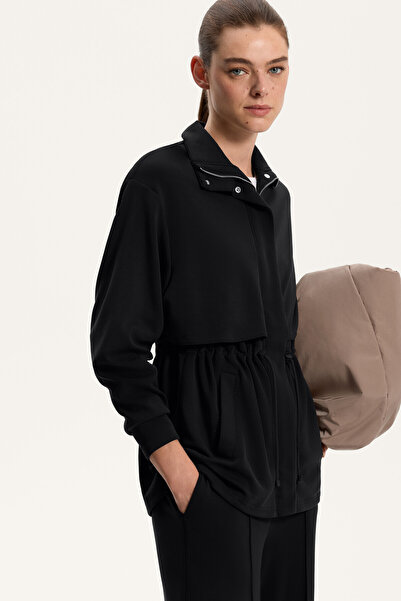 Oysho Yumuşak dokunuşlu modal uzun cepli ceket