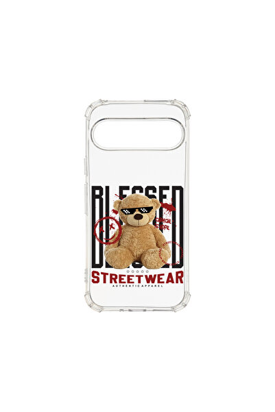 bestcase Carcasă spate antișoc pentru Google Pixel 9 Pro, Teddy Bear Blessed,...