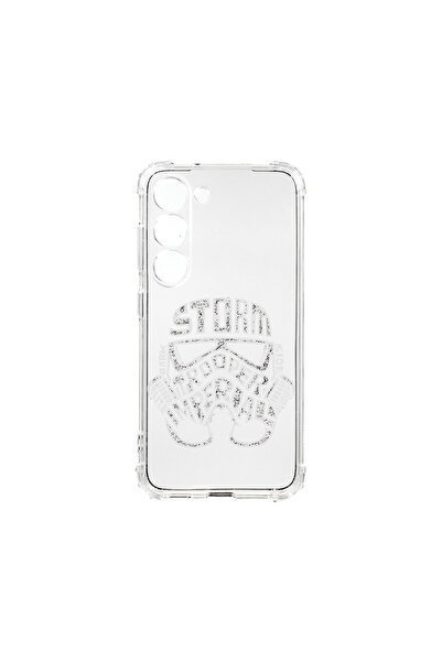 bestcase Carcasă spate antișoc pentru Samsung Galaxy S23, Calligraphy Storm T...