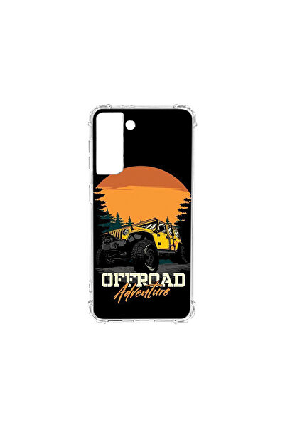 bestcase Carcasă spate antișoc pentru Samsung Galaxy S21 FE, Offroad Adventur...