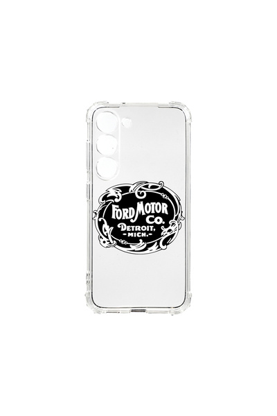 bestcase Carcasă spate antișoc pentru Samsung Galaxy S23, logo Ford Classic, ...