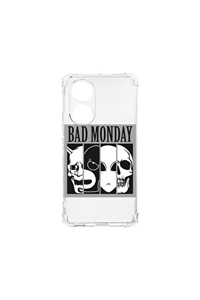 bestcase Carcasă spate antișoc pentru OPPO Reno 8T 4G, Bad Monday, AS 1587