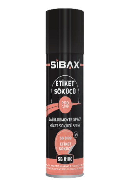 SÖZER ORMAN ÜRÜNLERİ SİBAX ETİKET SÖKÜCÜ SPREY 200ML SB8100