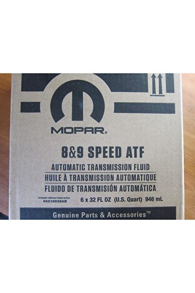 Mopar ATF Automatic Transmission Fluid for 8- and 9-Speed Transmissions