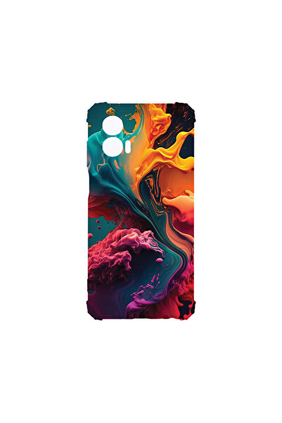 bestcase Carcasă spate antișoc pentru Motorola Edge 50 Fusion, culori lichide...