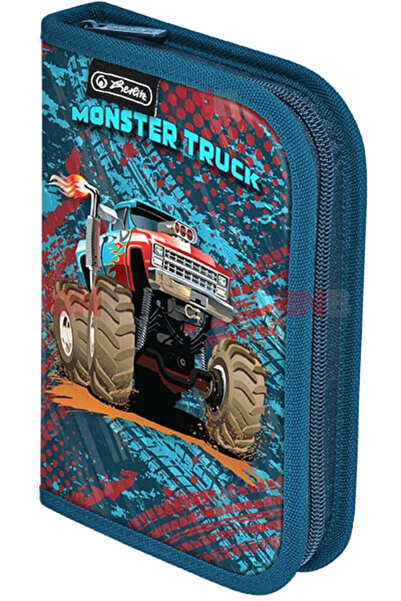 Herlitz Penar fără echipament 13,5 x 19,5 x 3 cm Monster Truck