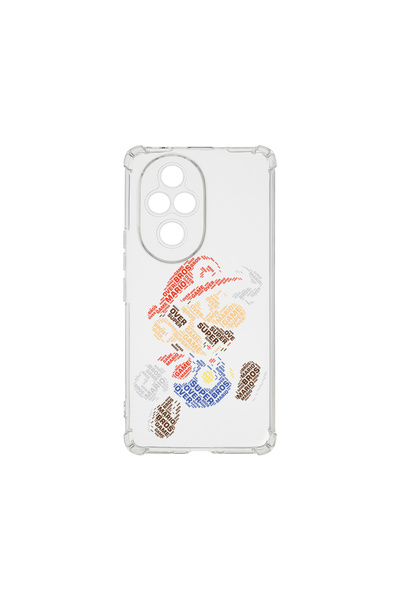 bestcase Carcasă spate antișoc pentru Honor 200 Pro, Calligraphy Super Maria, AS 1537