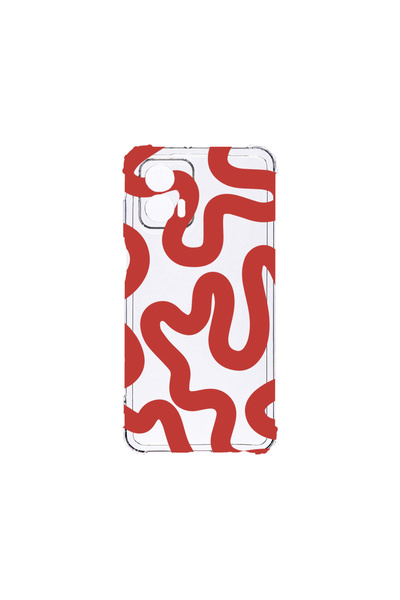 bestcase Carcasă spate antișoc pentru Motorola Edge 50 Fusion, linie abstract...