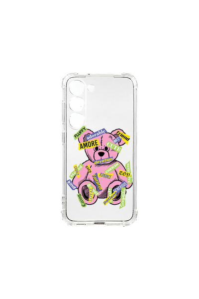 bestcase Carcasă spate antișoc pentru Samsung Galaxy S23 Plus, Teddy Bear Amour, AS 1547