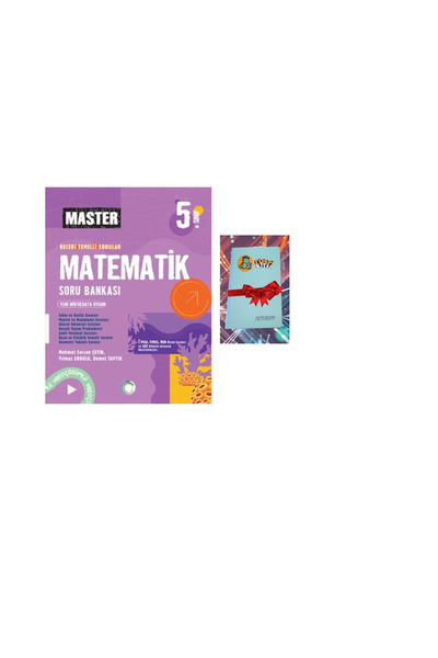 Okyanus Yayınları 5. Sınıf Master MATEMATİK Soru Bankası (NOT DEFTERİ HEDİYE)