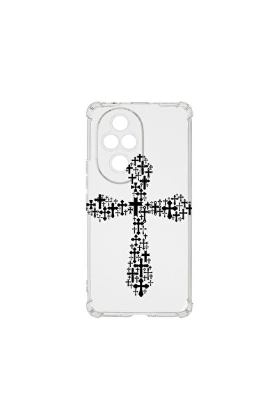 bestcase Αντικραδασμική πίσω θήκη για Honor 200 Pro, Σταυρός σε σταυρό, AS 1785