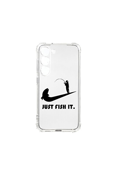 bestcase Carcasă spate antișoc pentru Samsung Galaxy S23, Just Fish It, AS 1623