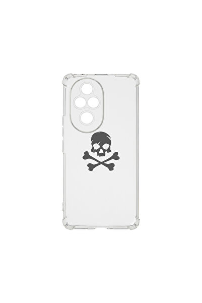 bestcase Carcasă spate antișoc pentru Honor 200 Pro, cu craniu, AS 1473