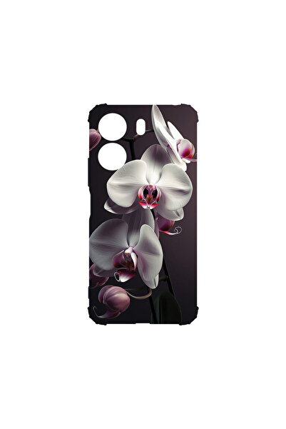 bestcase Удароустойчив калъф за Xiaomi Redmi 13C, цвят бяла орхидея, AS 1402