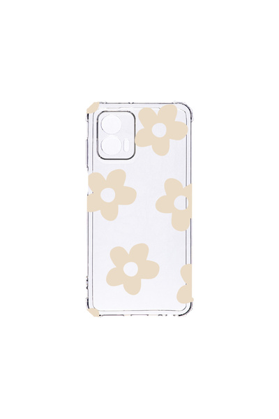 bestcase Carcasă spate antișoc pentru Motorola Edge 50 Fusion, Retro Daisy, A...