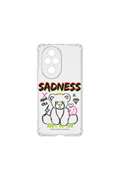 bestcase Carcasă spate antișoc pentru Honor 200 Pro, Teddy Bear Sadness, AS 1558