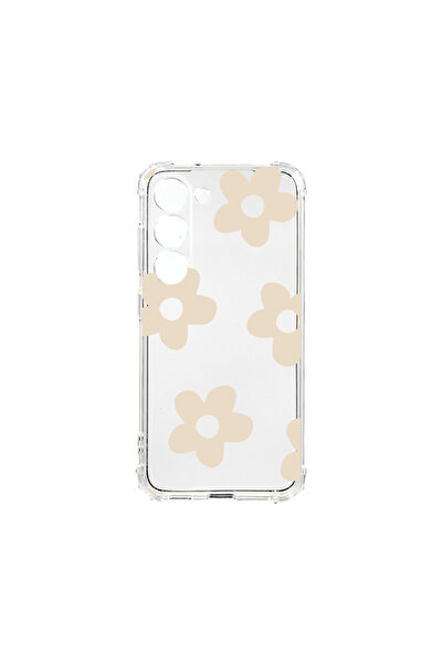 bestcase Carcasă spate antișoc pentru Samsung Galaxy S23 Plus, Retro Daisy, A...