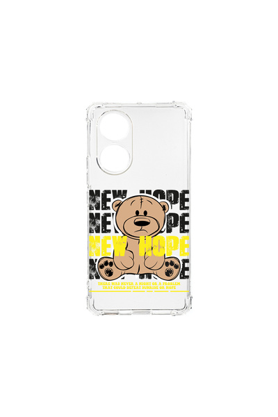 bestcase Carcasă spate antișoc pentru OPPO Reno 8T 4G, Teddy Bear New Hope, A...