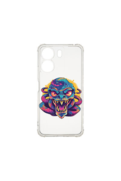 bestcase Carcasă spate antișoc pentru Xiaomi Redmi 13C, Dream Colors - Dragon...