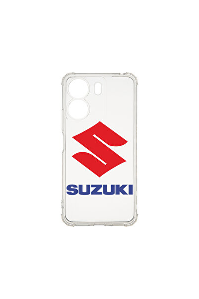 bestcase Αντικραδασμική θήκη πίσω για Xiaomi Redmi 13C, λογότυπο Suzuki, AS 1712