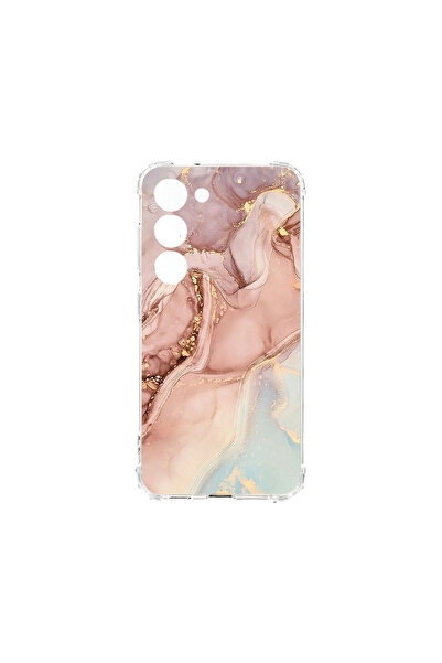 bestcase Carcasă spate antișoc pentru Samsung Galaxy S23, marmură roz, AS 1253