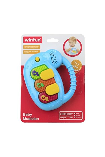 WINFUN - Μουσικό Πληκτρολόγιο Παιχνιδιού με Φώτα και Ήχους