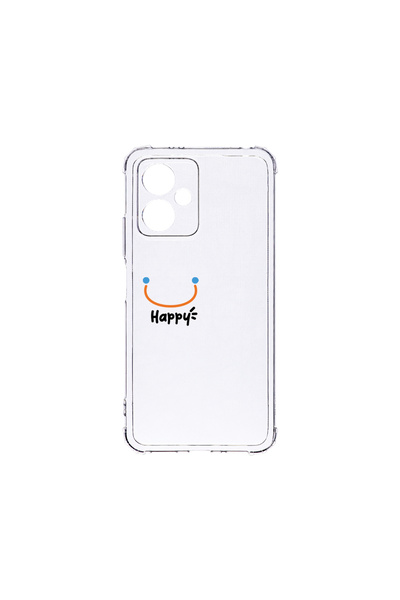 bestcase Husă spate antișoc pentru Motorola Moto G54 / Moto G54 Power, Be Happy, AS 1472
