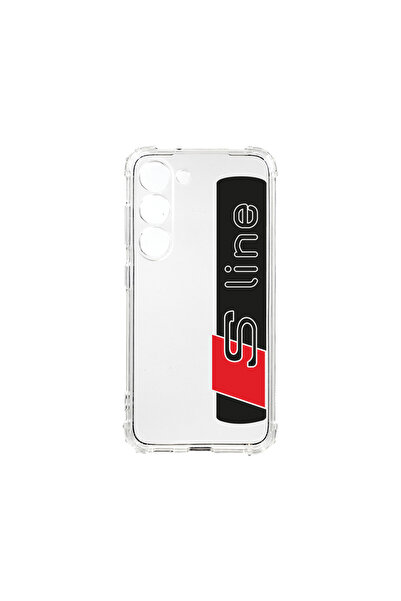 bestcase Carcasă spate antișoc pentru Samsung Galaxy S23 Plus, logo Audi S Li...