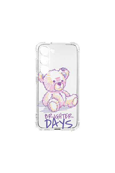 bestcase Carcasă spate antișoc pentru Samsung Galaxy S23 Plus, Teddy Bear Bri...
