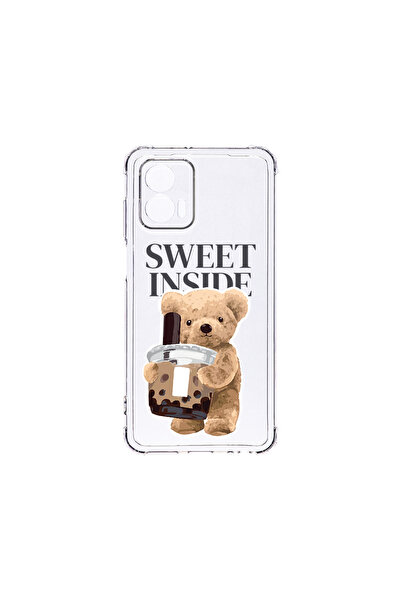 bestcase Husă spate antișoc pentru Motorola Edge 50 Fusion, Teddy Bear Sweet ...