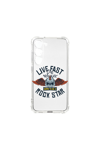 bestcase Carcasă spate antișoc pentru Samsung Galaxy S23 Plus, Rock Star, AS ...