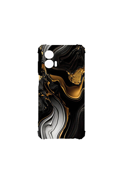 bestcase Carcasă spate antișoc pentru Motorola Edge 50 Fusion, culori lichide...