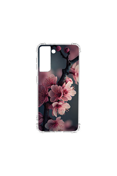 bestcase Carcasă spate antișoc pentru Samsung Galaxy S22 Plus, Cherry Blossom...
