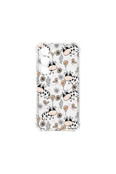 bestcase Carcasă spate antișoc pentru Samsung Galaxy S23 Plus, model vacă, AS...