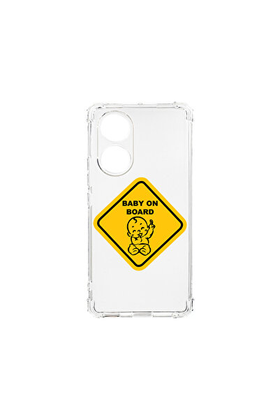 bestcase Carcasă spate antișoc pentru OPPO Reno 8T 4G, Baby On Board, AS 1673