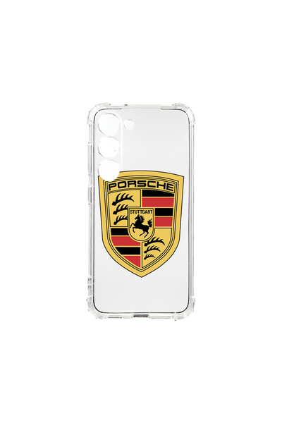 bestcase Carcasă spate antișoc pentru Samsung Galaxy S23, logo Porsche, AS 1722