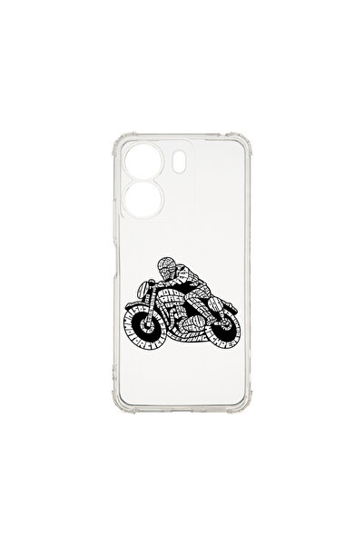 bestcase Αντικραδασμική θήκη πίσω για Xiaomi Redmi 13C, Calligraphy Moto Spor...