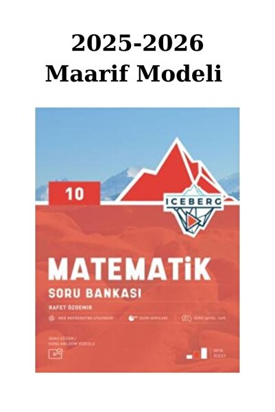 Okyanus Yayınları Okyanus 10. Sınıf Matematik İceberg Soru Bankası 2025/26 Ma...