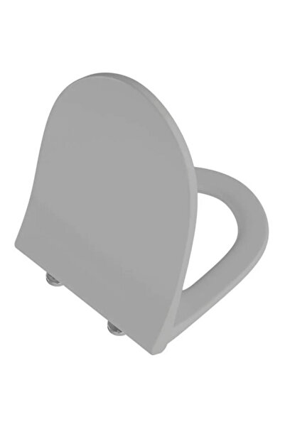 VitrA Sento Slim Klozet Kapağı, Yavaş Kapanır, Mat Taş Gri, 120-476-009